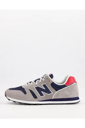 New Balance 373 - Sneakers grigie e blu navy