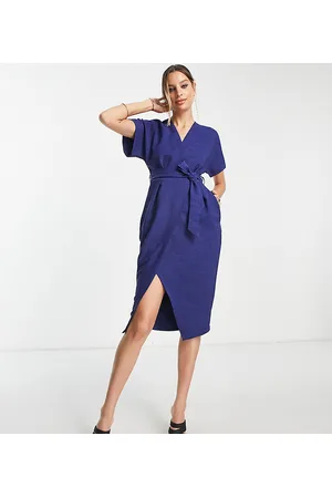 Closet London Tall Vestito avvolgente stile kimono