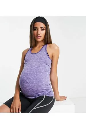 Mama;licious Mamalicious Maternity - Canotta sportiva mélange in coordinato