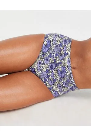 & OTHER STORIES Slip bikini a fiori a vita alta