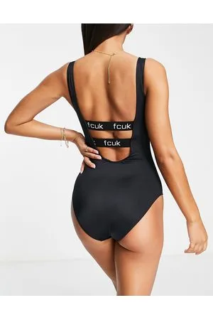 French Connection Costume da bagno con logo sull