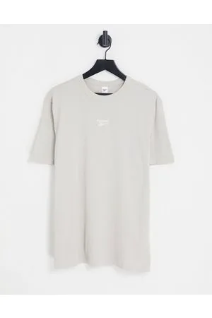 Reebok Classics - Wardrobe Essentials - T-shirt squadrata grigia