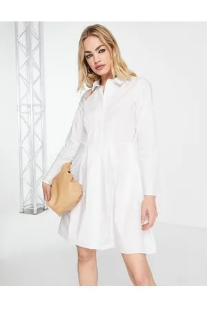Closet Vestito chemisier corto a pieghe
