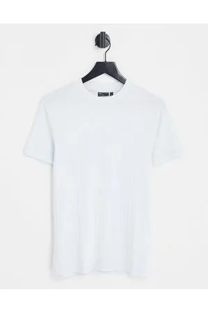 ASOS T-shirt attillata a coste