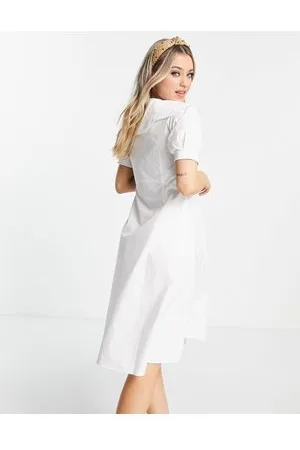 Urban Revivo Vestito midi con colletto