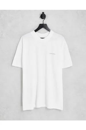 Night Addict T-shirt bianca con stampa "offline"