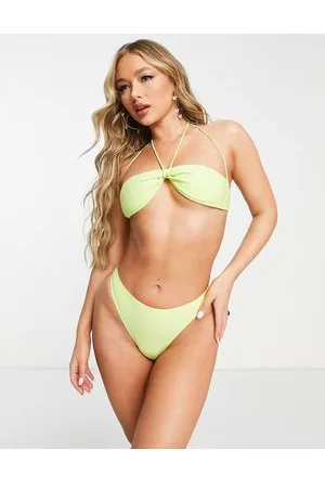 Candypants Slip bikini sgambati gialli