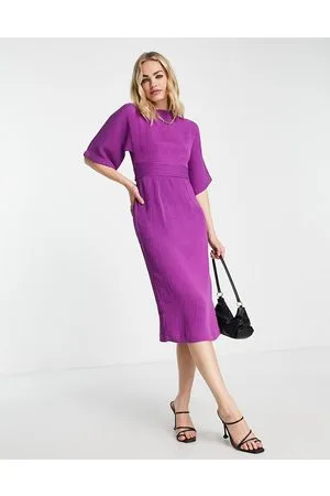 Closet Vestito midi longuette a coste