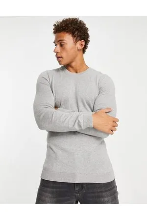 New Look Maglione attillato lavorato chiaro
