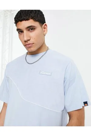 Ellesse T-shirt colorblock in nylon con logo