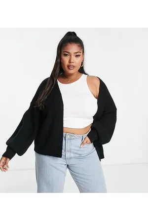 ASOS ASOS DESIGN Curve - Cardigan fil-à-fil