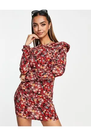 Aeropostale Vestito con stampa e spalle imbottite