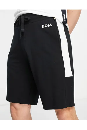 HUGO BOSS BOSS - Bodywear - Pantaloncini da casa bianchi con fettuccia