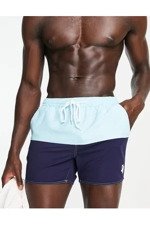 South Beach Pantaloncini da bagno navy e color block