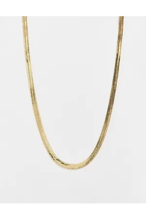 DesignB London Collana a catenina snake color