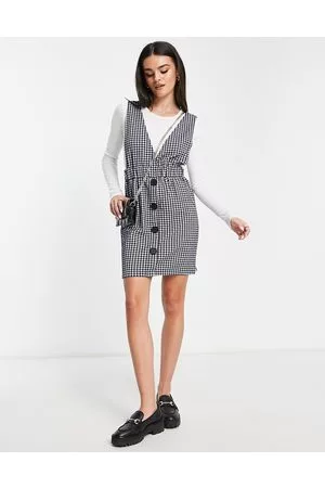 VERO MODA FRSH - Vestito corto stile scamiciato a quadri