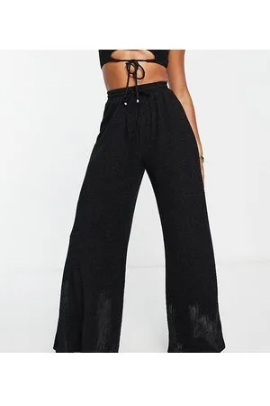 South Beach Pantaloni da spiaggia oversize metallizzato