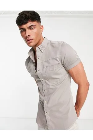 ASOS Camicia di jeans skinny chiaro