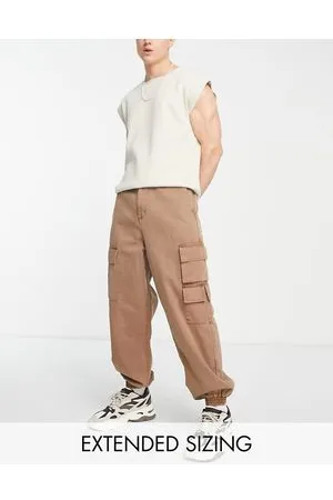 ASOS Pantaloni cargo oversize affusolati lavaggio acido