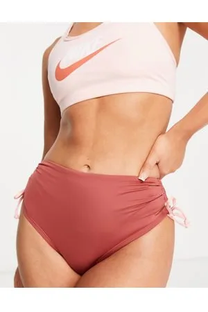 Nike Cheeky - Slip bikini a vita alta