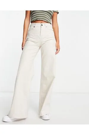 In wear InWear - Ganja - Jeans a fondo ampio color pietra a vita alta