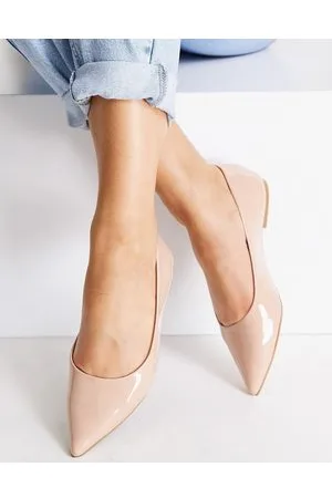 ASOS Lucky - Ballerine a punta beige