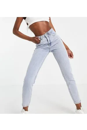 Missguided Riot - Mom jeans a vita alta - MBLUE