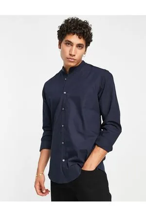French Connection Camicia con collo serafino