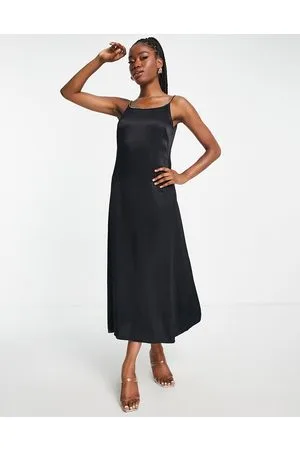 & OTHER STORIES Vestito midi con spalline decorate