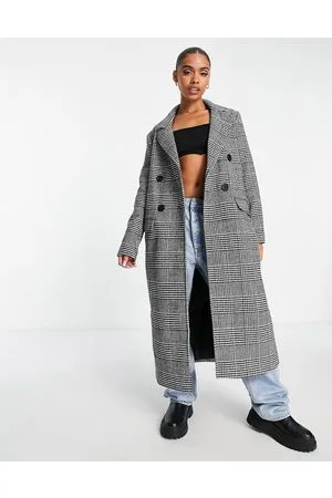 Missguided Cappotto elegante doppiopetto