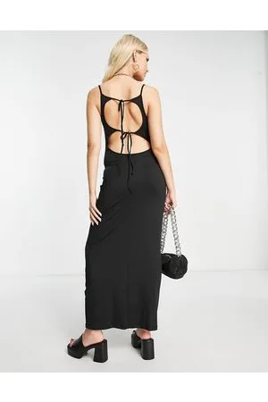 Weekday Sophie - Vestito con apertura sul retro e laccetti