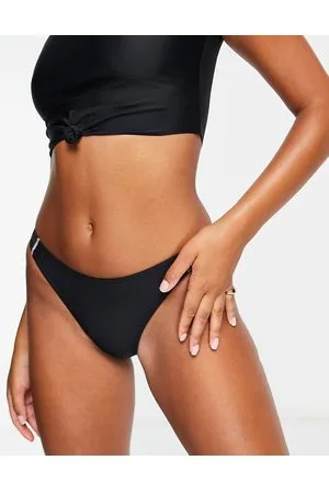 South Beach Active - Slip bikini sgambati neri