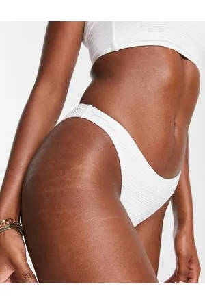 Topshop Slip bikini sgambato testurizzato