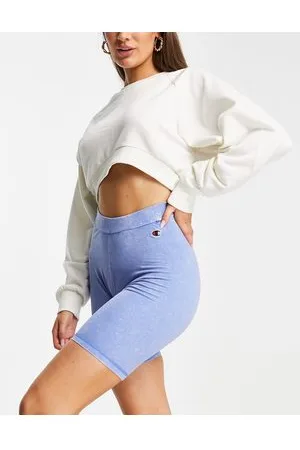 Champion Leggings corti slavato con logo piccolo