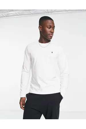 Ralph Lauren Top a maniche lunghe da casa in morbido cotone, colore