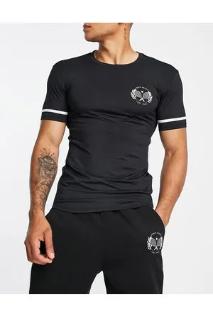 South Beach T-shirt da tennis nera