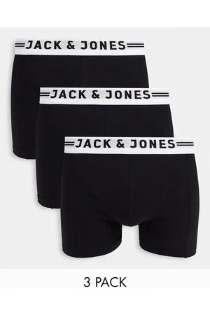 JACK & JONES Confezione da 3 boxer aderenti neri