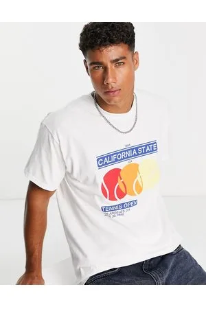 New Look Cali State - T-shirt bianca