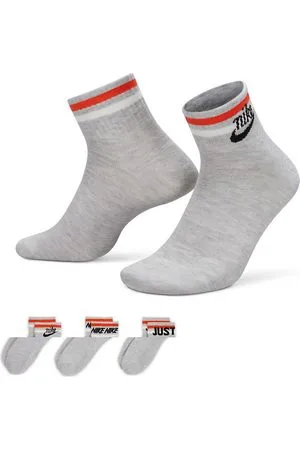Nike Everyday Essential - Confezione da 3 paia di calzini alla caviglia mélange