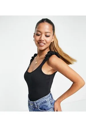 River Island Body con fascette arricciate