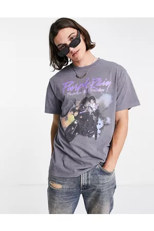 Reclaimed Inspired - T-shirt su licenza "Prince" slavato