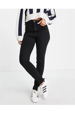 Wåven Jeans modellanti a vita alta neri