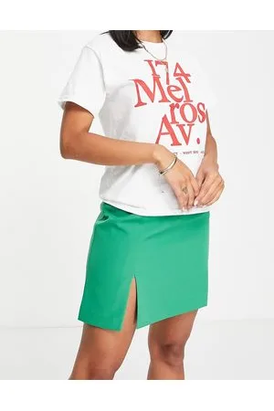 Miss Selfridge Minigonna acceso con spacco sul fondo