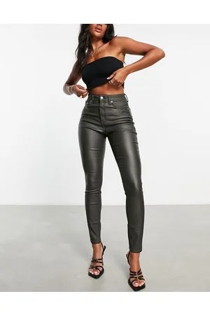 ASOS Ultimate - Jeans skinny kaki spalmati