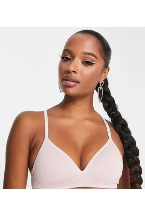 Lindex Petite - Brassière senza cuciture polvere con dettaglio in pizzo sul retro