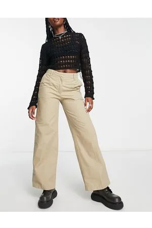 Weekday Merce - Pantaloni beige