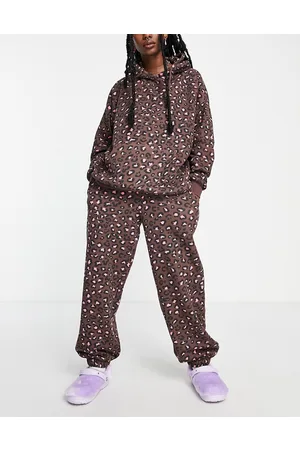 Daisy Street Joggers comodi leopardati in coordinato