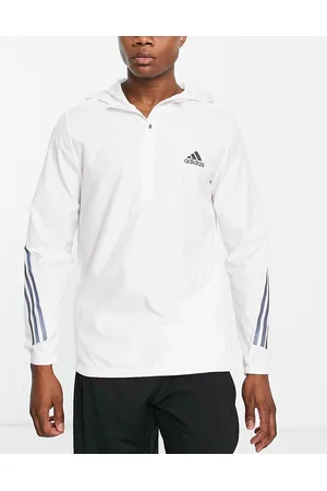 adidas Adidas Running - Run Icons - Giacca bianca con zip corta