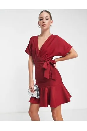 Trendyol Vestito corto avvolgente