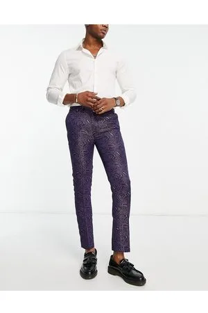 Bolongaro Pantaloni da abito con stampa floreale